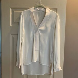 Zara Woman Cream Blouse sz S